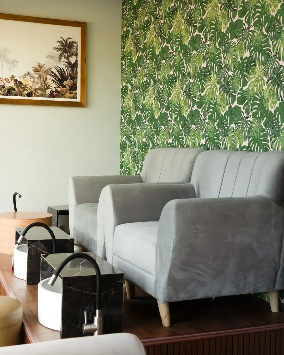Comfortable cozy Mani-Pedi at MY SPA LOMBOK