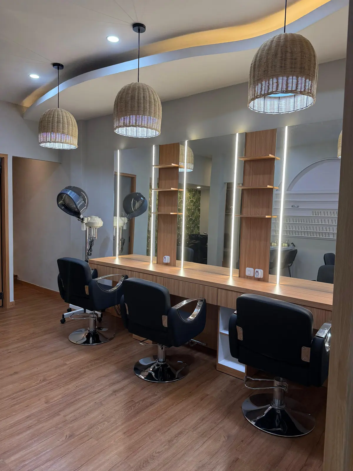 Hair salon treatment room at MY SPA LOMBOK